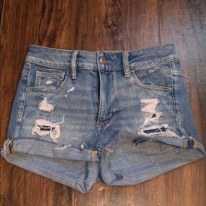 American Eagle jean high waisted Shorts